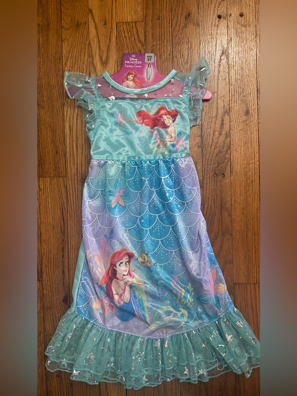 Disney Ariel Aqua Fantasy Gown — Light Aqua Princess Dress